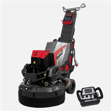 Macchina per macinazione del calcestruzzo con telecomando